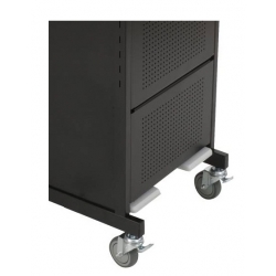 Xtra Wide Pres Cart Optional Locking Cabinet